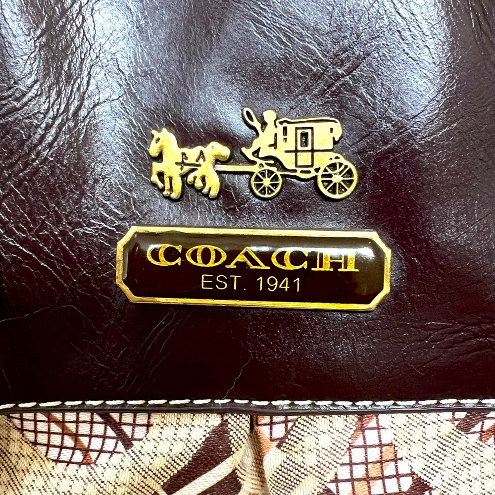 Coach Signature 1941 Crossbody Tote - Picture 2 of 13